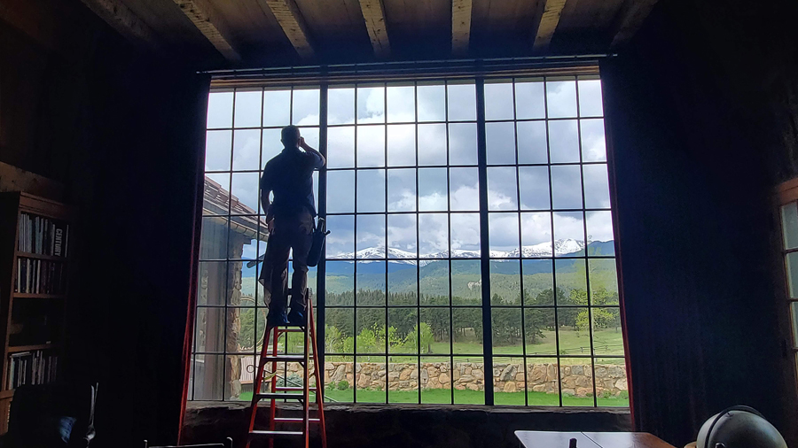 Peak Window Cleaning Service Vans - Specializing in High Quality Residential Window Cleaning