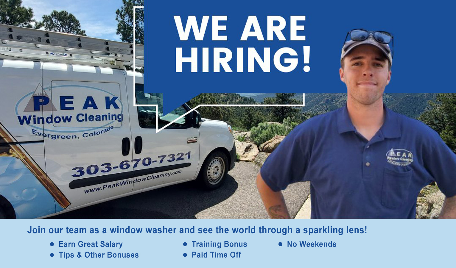 Join the Peak Window Cleaning Team (photo)