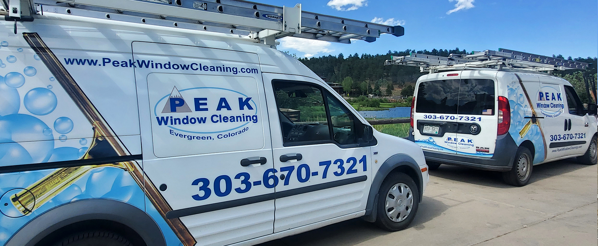 PEAK Window Cleaning, LLC is based in Evergreen, CO and serves the foothills and mountain communities.