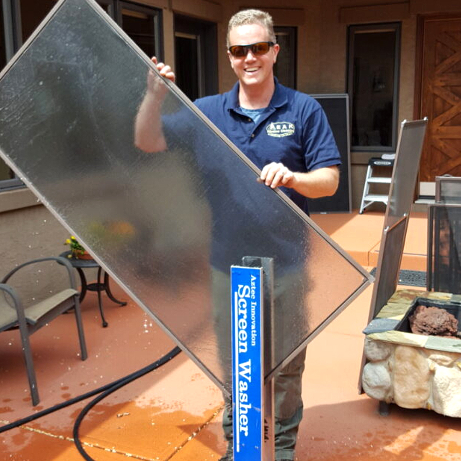 Window Screen Cleaning services by Peak Window Cleaning LLC (Colorado)