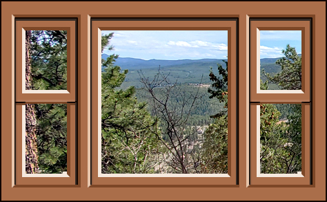 Example: regular thermapane windows - 5 panes